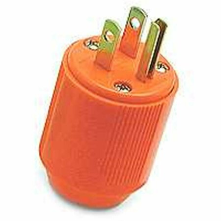 EATON WIRING DEVICES High Visible Plug - Orange 4435962